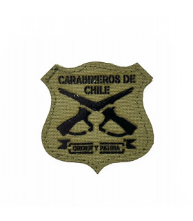 PARCHE ESCUDO CARABINEROS