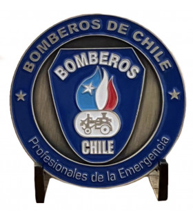 MONEDA BOMBEROS DE CHILE